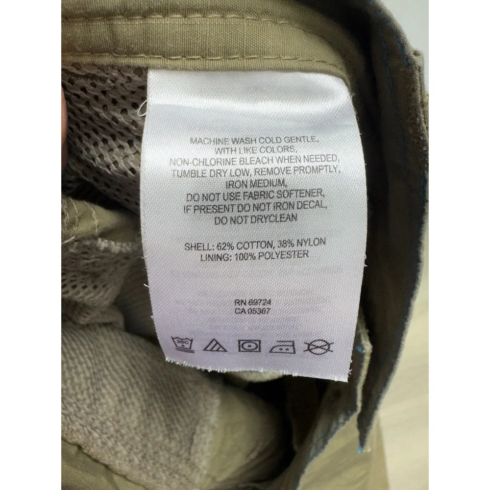 Columbia Cargo Pants Mens 36x32 Khaki Tan  Ripstop Hiking Trousers Gorpcorp